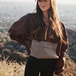 Brand New: Shawn Cropped Half-Zip Jacket Size Large Never worn, XXS